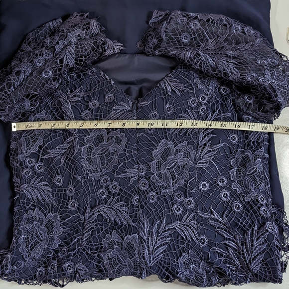 JJs House Formal Dress/Mother of the bride/groom, "Stormy" color, size 8/10 - Picture 5 of 16